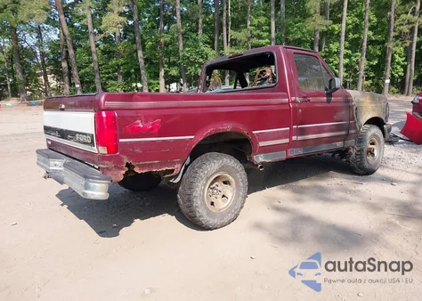 1996 Ford F150 from USA, damaged, VIN 1FTEF14N1TLA06585